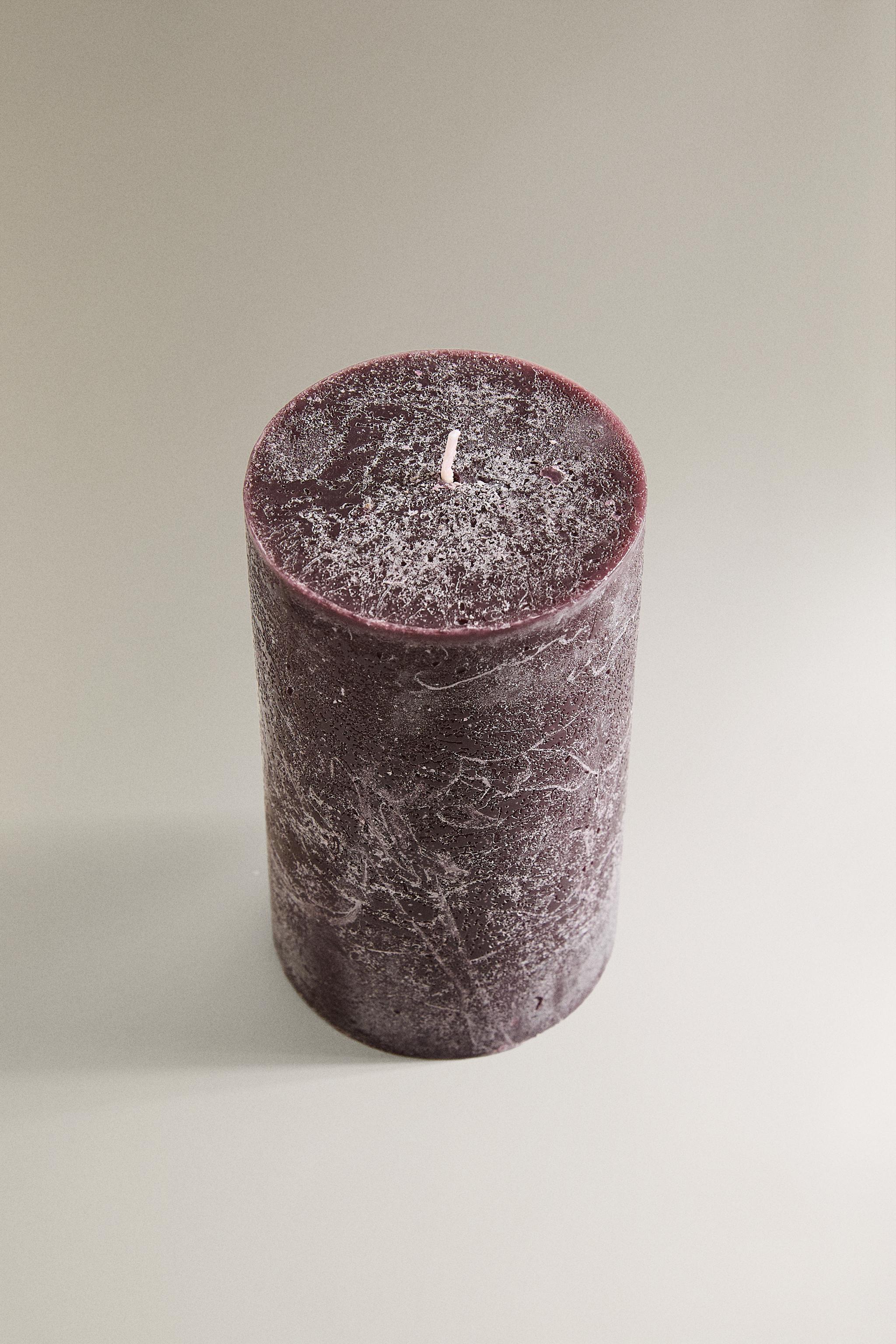 GINGERBREAD CYLINDRICAL SCENTED CANDLE